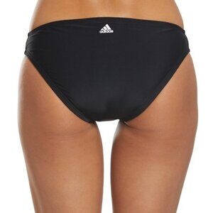 Adidas Swim Hipster Bikini Bottom Size LARGE Black NWT Orig $48